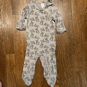 Kate Quinn bunny rabbit Easter bamboo one piece 3-6 months baby boy girl